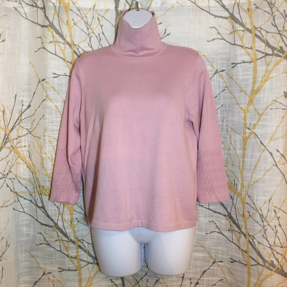 Silk Turtleneck Sweater
